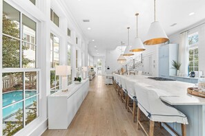 Fridge, microwave, oven, stovetop - Camp District Luxury | Private Courtyard Pool | Electric Cart | Beach Club Access (Santa Rosa Beach)