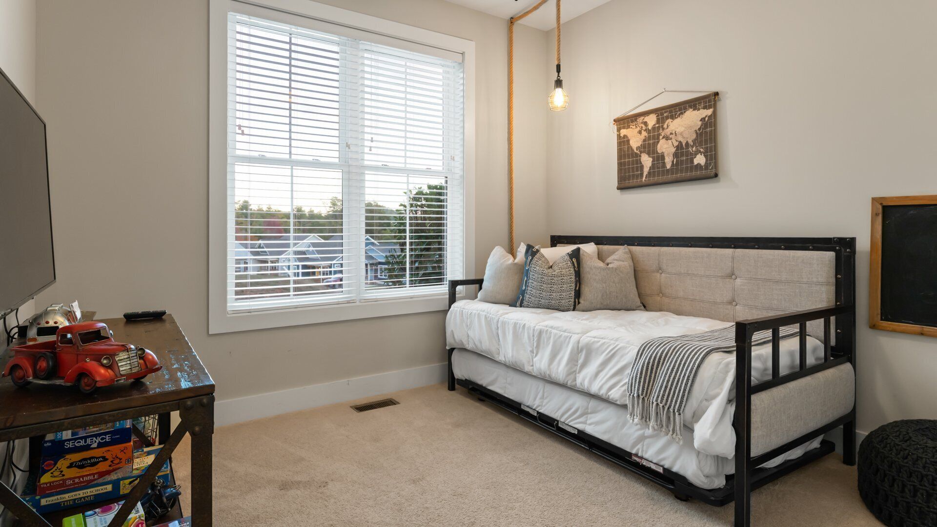 Extra Room with a Pull Out Trundle.