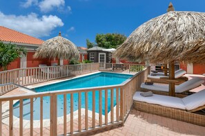 Pool - Beach House with Pool in Noord (Noord)