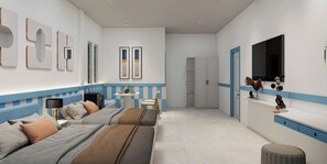 Familien-Vierbettzimmer