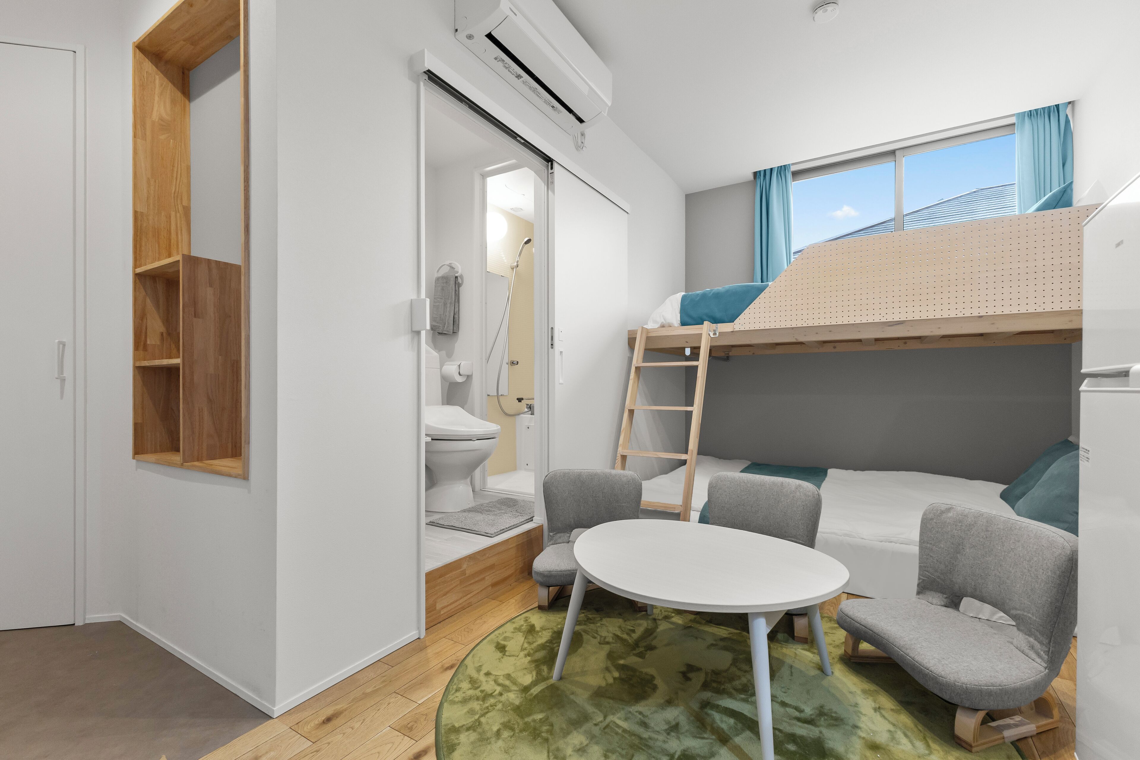 Căn hộ phong cách cổ điển, 1 phòng ngủ, không hút thuốc (203) | Màn/rèm cản sáng, bàn ủi/dụng cụ ủi quần áo 