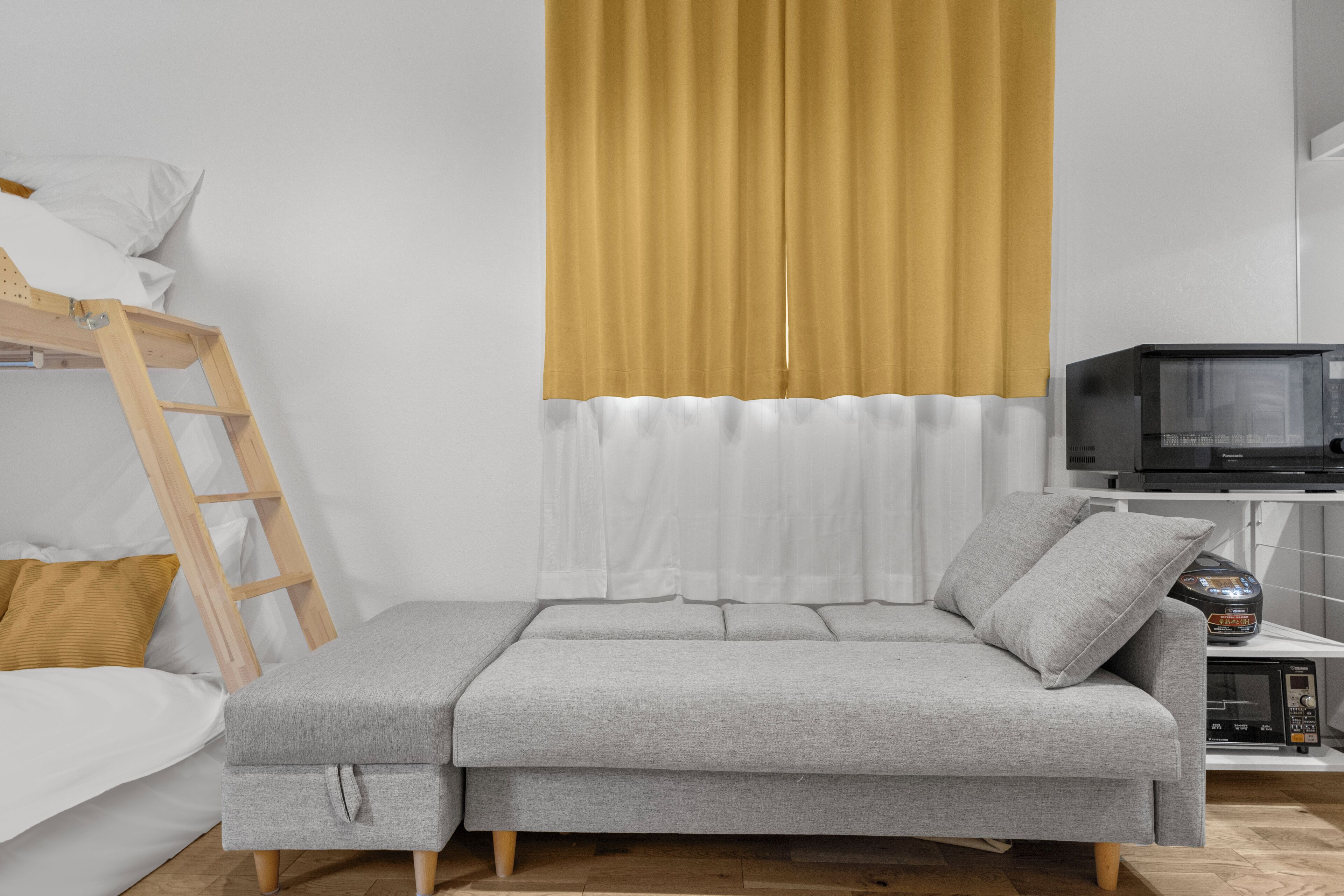 クラシック アパートメント 1 ベッドル ーム 禁煙 ラナイ (204) | 遮光カーテン、アイロン / アイロン台、WiFi (無料)