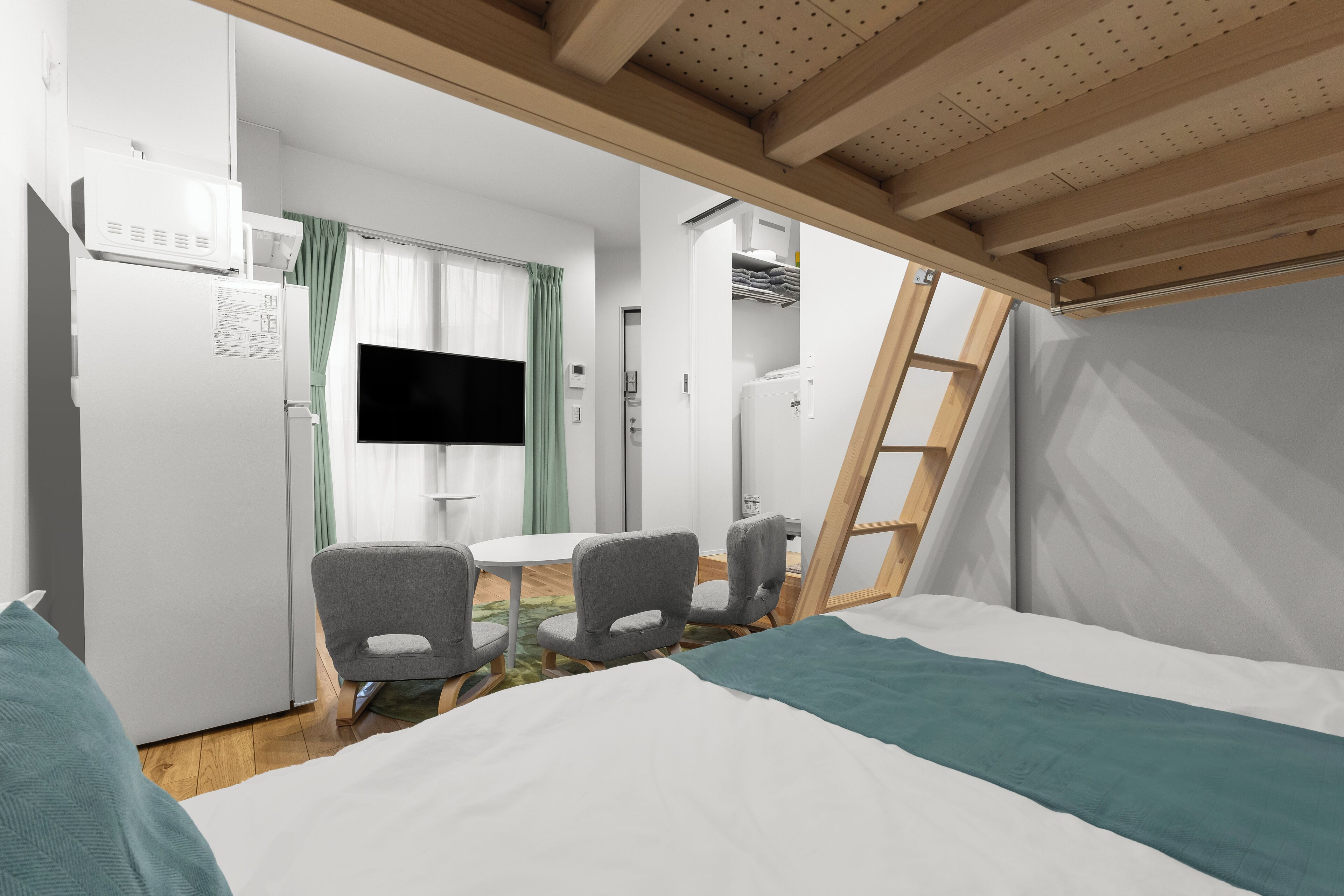 Blackout curtains, iron/ironing board, free WiFi