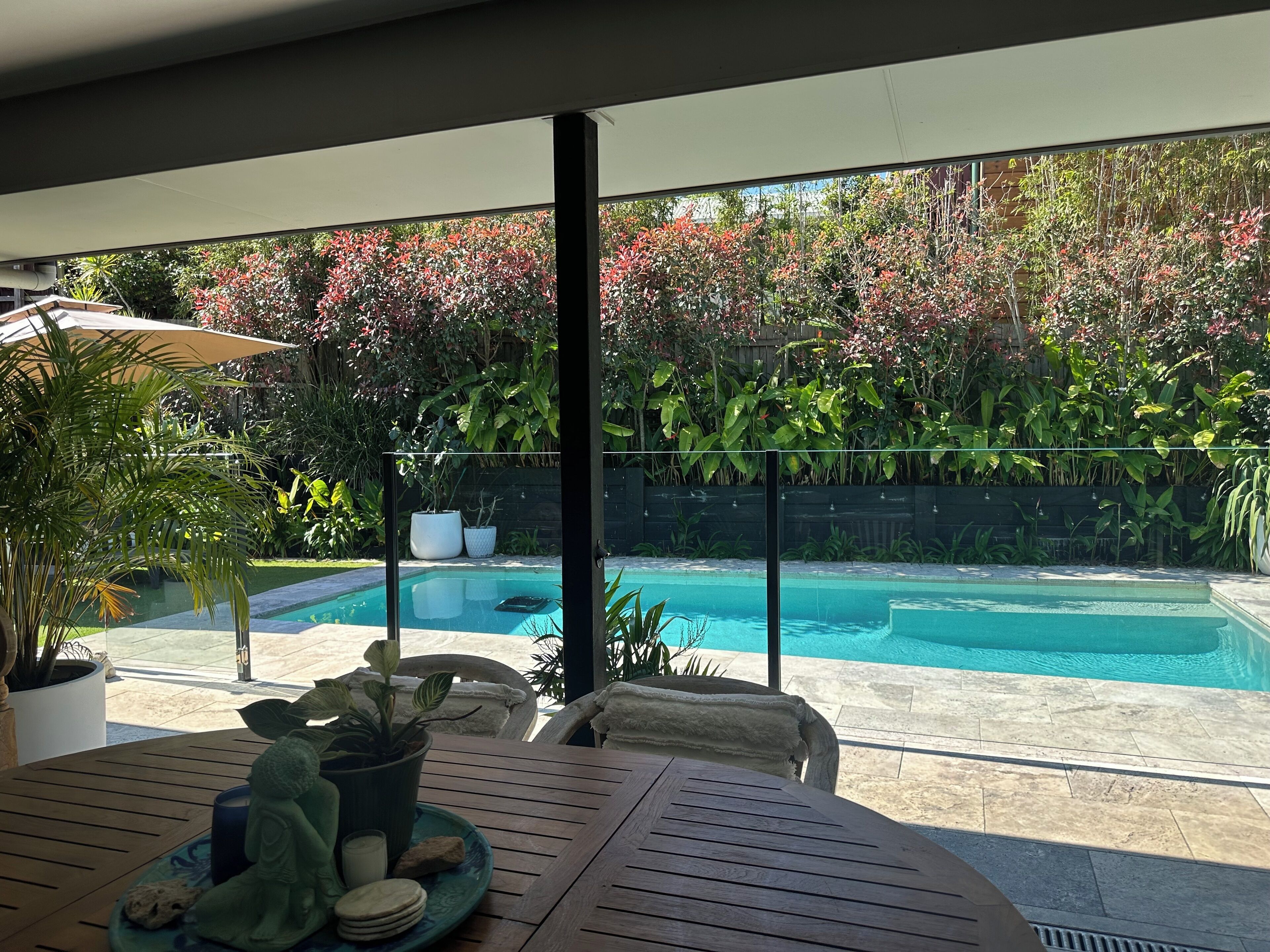 Alberca al aire libre 