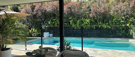 Alberca al aire libre