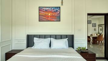 4 soverom, strykejern/-brett, wi-fi og sengetøy