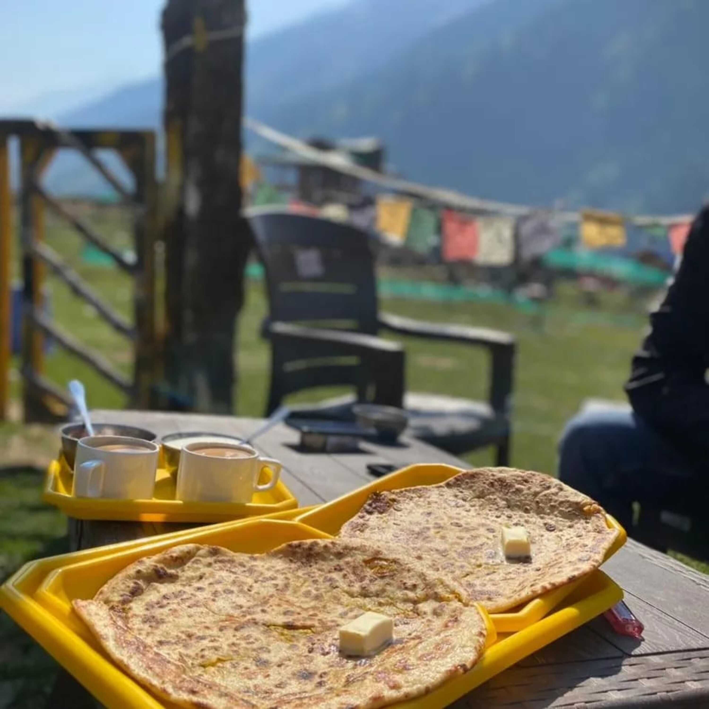 Daily to-go breakfast (INR 150 per person)