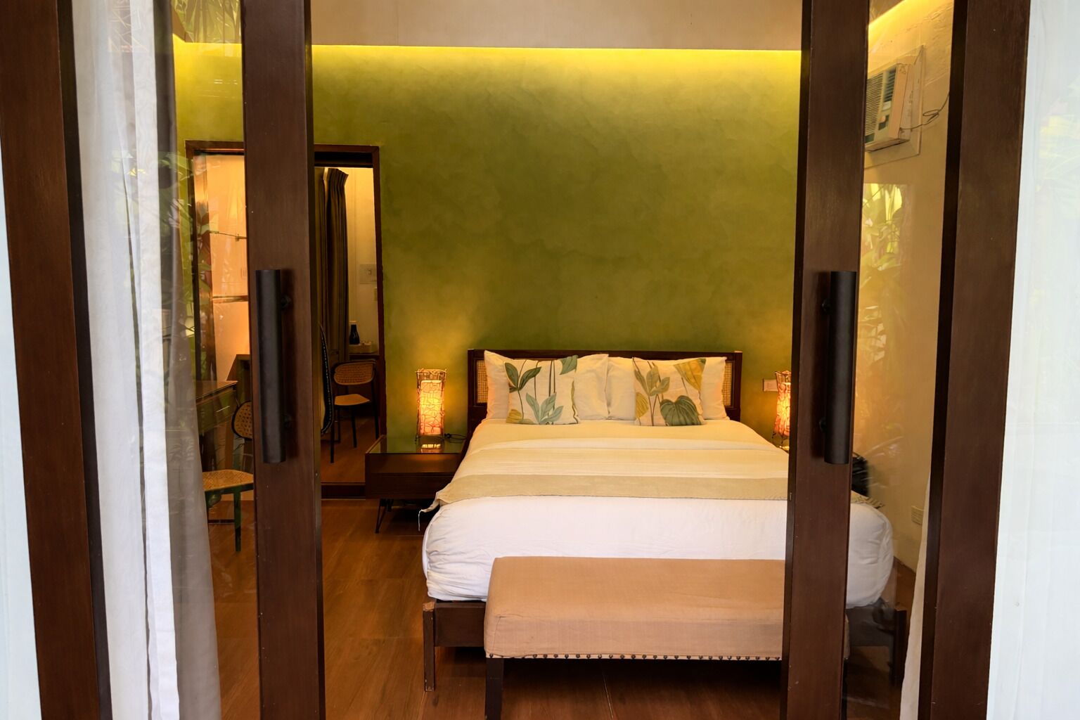 Villa Classic, vista giardino | Una scrivania, postazione laptop, tende oscuranti, Wi-Fi gratuito