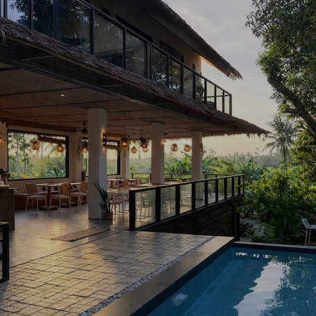 Restaurant. Jungle Nest Resort