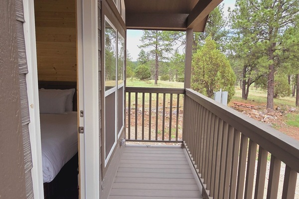 Premium Cabin, Balcony | Terrace/patio