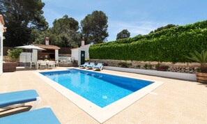 Indoor pool, outdoor pool - House in Cala Galdana Villa (Ferreries)