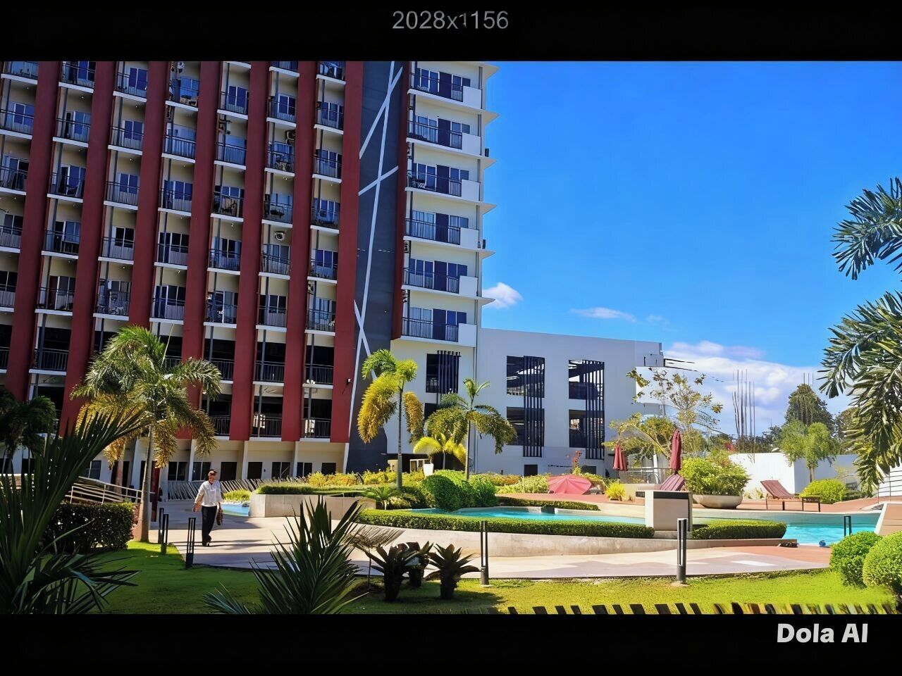 Leilighet, 1 soverom, røyk, terrasse | Eksteriør