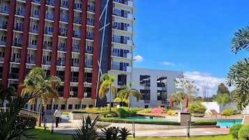 Leilighet, 1 soverom, røyk, terrasse | Eksteriør