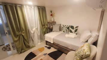 Leilighet, 1 soverom, røyk, terrasse | Oppholdsrom