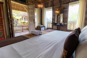 Room, 2 Bedrooms, Smoking, Pool View - Room-deluxe Double or Twin Room (Ubud)