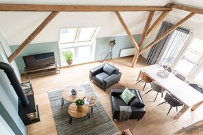 Smart TV, fireplace - Apartment in Hollum with swimming pool (Hollum)