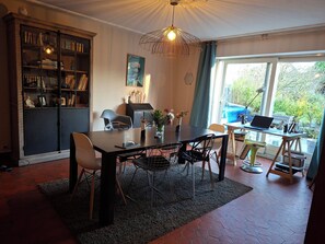 Interior - AU 15 : charming house with garden, 3 bedrooms 3 bathrooms 6 km from the beach, animals ok (Quettreville-sur-Sienne)