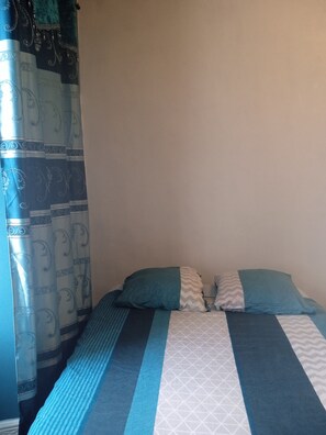 1 makuuhuone, vuodevaatteet