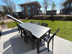 Outdoor dining - Hello and welcome to Ferienhaus Ackerpulko! (Dangast)