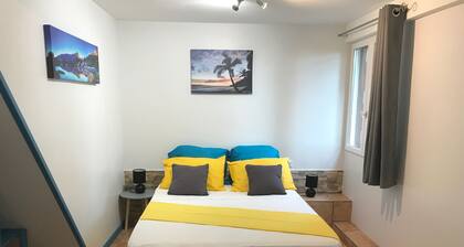 TiKaz Ravinala : Saint-Pierre - Cosy nest for couples, near beaches & volcano
