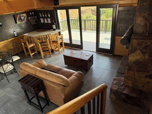 Cabin, 3 Bedrooms, Balcony | Living room - Beautiful Ocean View Cabin by k38 (Playas de Rosarito)