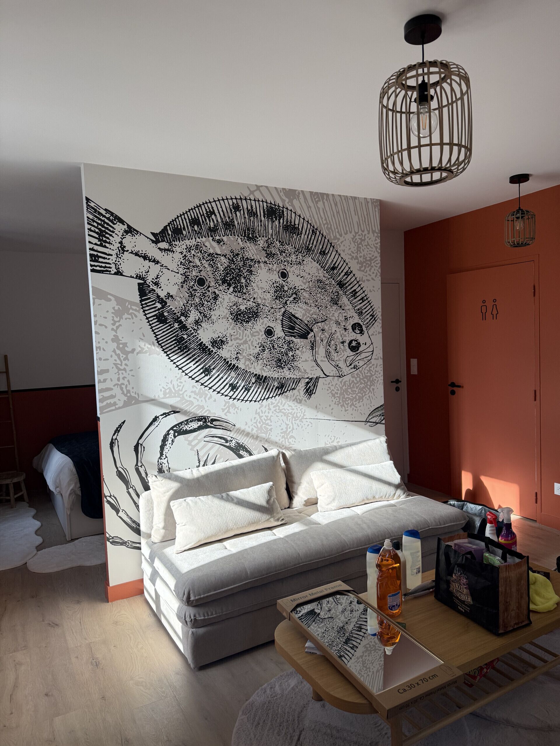 1 Schlafzimmer, Bügeleisen/Bügelbrett, Reisekinderbett, kostenloses WLAN