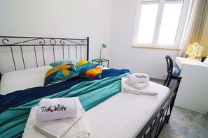 2 camere, ferro/asse da stiro, culla da viaggio, Wi-Fi gratuito