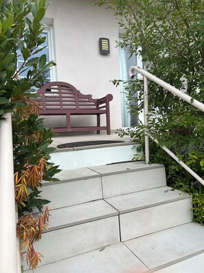 Exterior detail - Comfortable room Bay of Canche, park-bicycle parking available free of charge (Étaples)