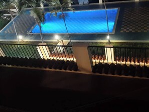 Apartamento, 1 habitación, fumadores, terraza | Piscina | Una piscina al aire libre