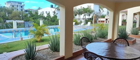 Apartment, 1 Bedroom, Smoking, Terrace | Pool