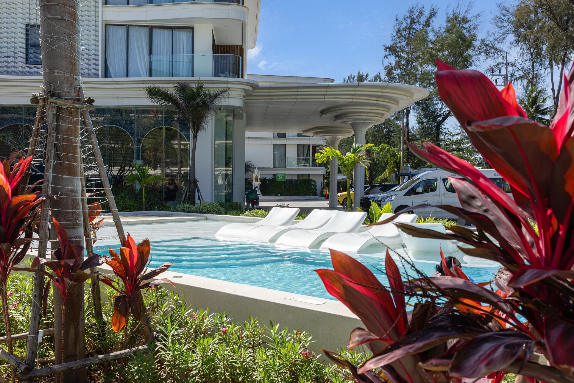 Appartement « Premier », vue piscine | Intérieur