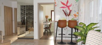 Cloud-free on the sunny slope - a modern feel-good oasis for every occasion