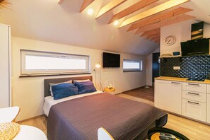 Comfort Studio Suite, Garden View | Blackout curtains, iron/ironing board, free WiFi - Baltic Natur Park - Apartament B (Niechorze)