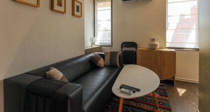 Plovdiv City Centre One-Bedroom Apartment View Fully Equipped Kitchen City View