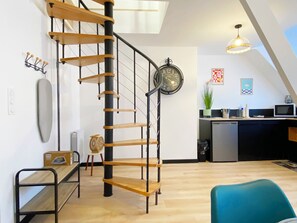 Interior - Cosy duplex in the heart of the city (Dieppe)