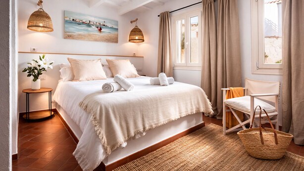 Kamar Double Comfort, pemandangan halaman | Brankas, tirai kedap cahaya, kedap suara, dan setrika/meja setrika