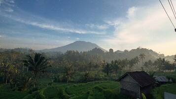 Kamar Double Deluks, balkon, pemandangan gunung