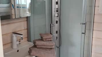 Handtücher, Seife, Toilettenpapier