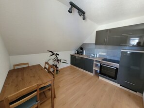 Private kitchen - Vacation apartment "Waldblick Eibenstock" Recreation & active vacation in the Ore Mountains (Eibenstock)