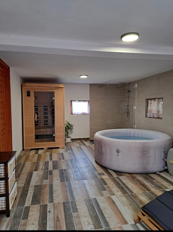 House | Bathroom | Bathtub - Sanctuary With Private Wellness Spa (Varazdinske Toplice)