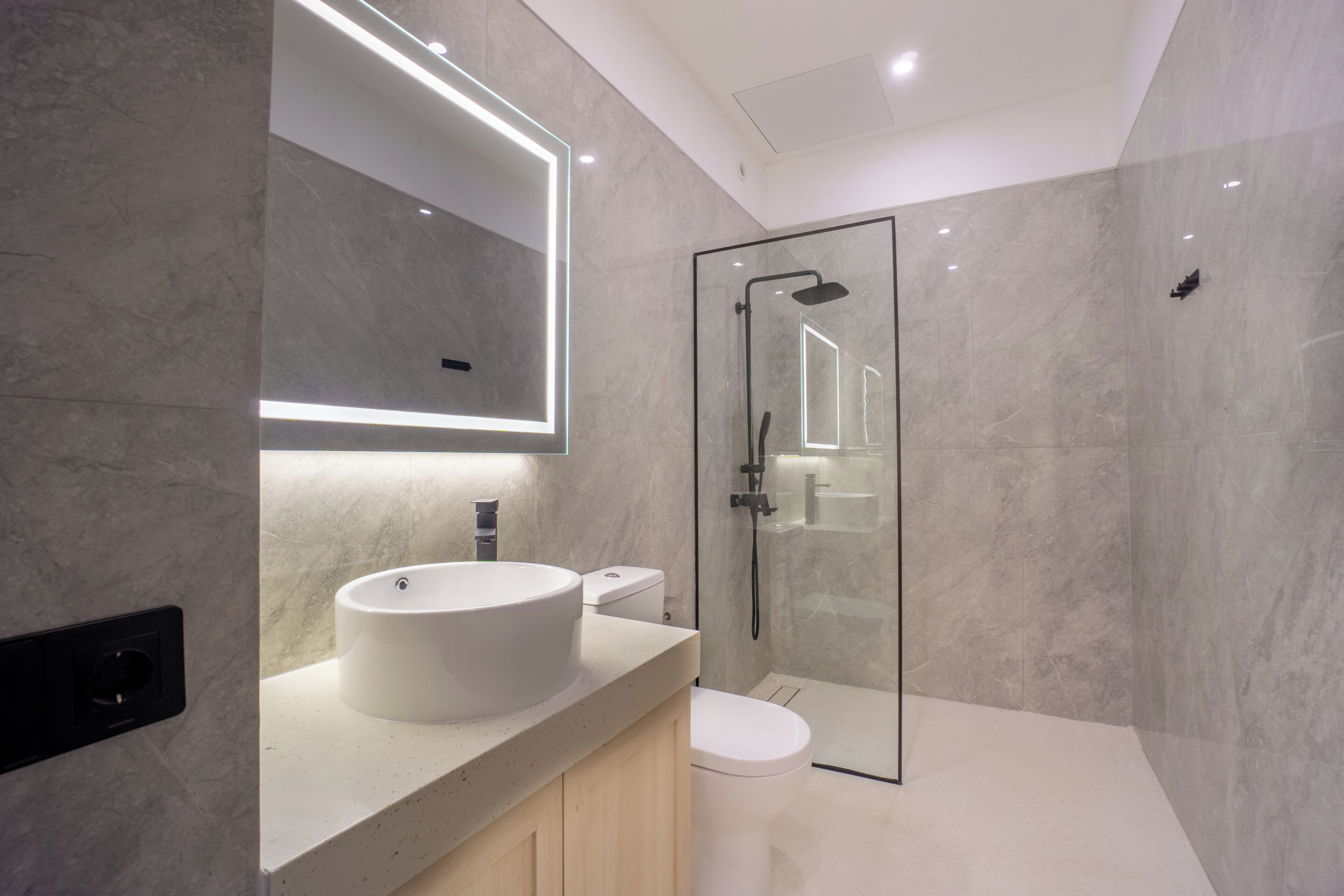 Appartement Supérieur, en bord de piscine | Salle de bain