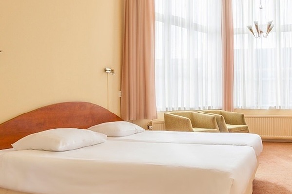 Sink into fresh linens and enjoy a peaceful night’s sleep.