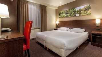 1 slaapkamer, een strijkplank/strijkijzer, gratis wifi, beddengoed