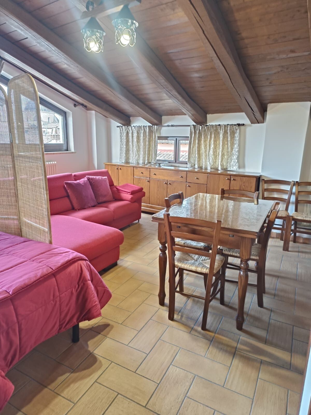 Appartamento, vista città | Area soggiorno