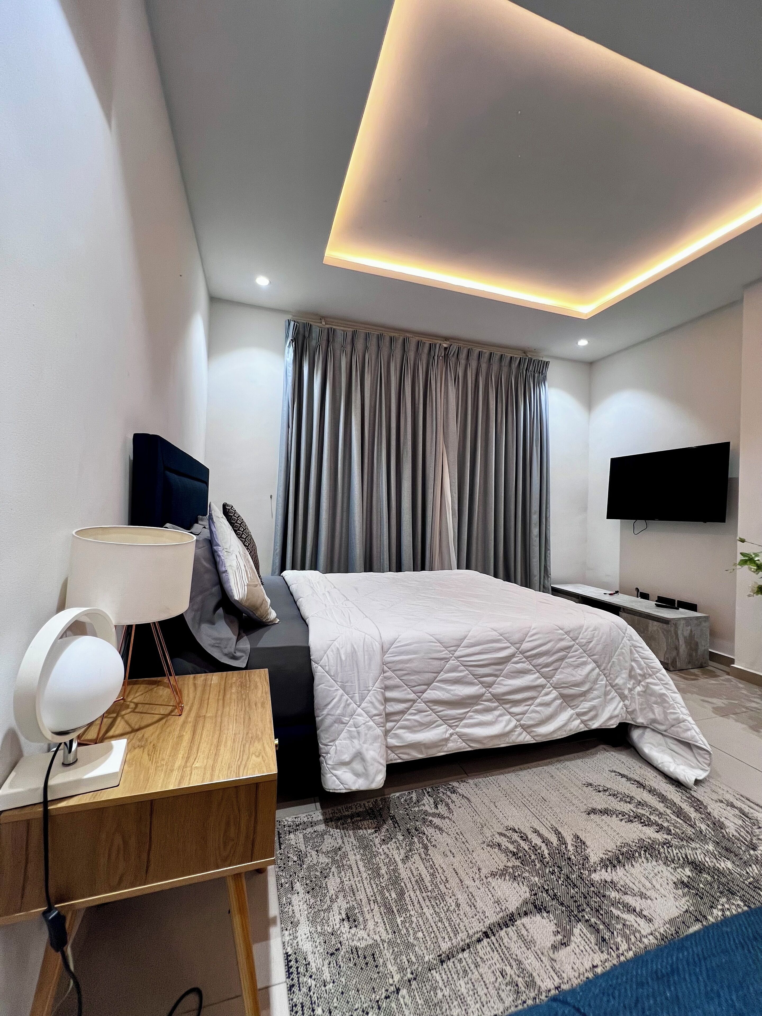 Apartamento superluxo, sacada, vista para o pátio