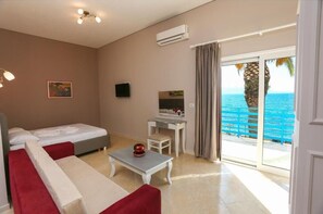 Deluxe Apartment, Balcony, Sea View - Apartments Serxhio (Sarandë)