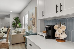 Interior - Sky-Blue Galveston Getaway: 4BR/3BA w/Hot Tub, Sleeps 14, Heart of Galveston (Galveston)