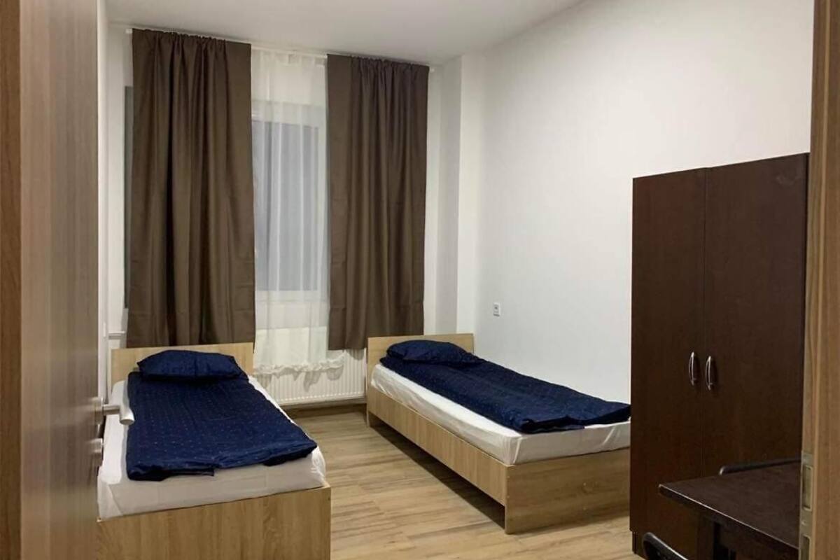 Habitación básica doble, balcón