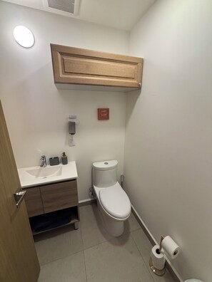 Shower, hair dryer, bidet, towels - Torre Mirall | 3 Bedrooms | 4 People | parking (Monterrey)