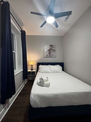 2 slaapkamers, beddengoed